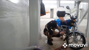 Проверка компрессии  на двигателе Альфа объемом 125 cc.