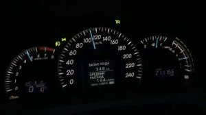 Разгон камри v50 2.5   0-140 км/ч