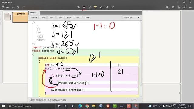How to solve any number program in java complete explanation | class 10 | 2021 | new icse