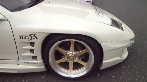 Z32 Nissan Fairlady Z (300ZX) with Wild Abflug Aero
