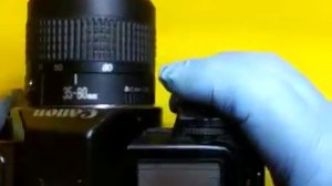 Canon EOS 630/EOS 1, 35mm Film Camera w/ Canon Zoom Lens EF 35-80mm 1:4-5.6 III Sn 2401197