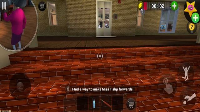 Multi Police Cars in Miss T House Prank Miss T New Day Scary Teacher 3D Update Game смотреть онлайн