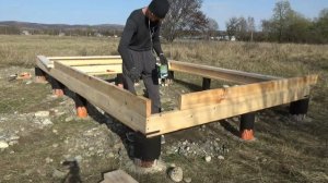 Стройка :: 2 :: Ростверк столбчатого фундамента