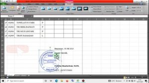 Cara Menambahkan Tanda Tangan dan Stempel Pada File Microsoft Excel dengan Baik dan Benar