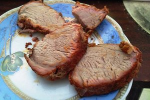 Свиная вырезка су вид