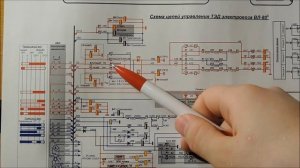 Схемы | Цепи включения линейных контакторов на ВЛ80-с
