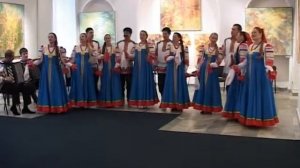 У голубя золотая голова Академический Хор Русской Песни России 俄语歌曲 ロシアの歌 रूसी गाने ziminvideo