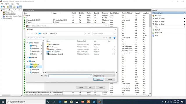 Block or Allow Applications Accessing Internet in Windows 10 Firewall 2020 In Hindi смотреть онлайн
