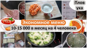 Экономное меню. Простые рецепты. Тратим 10-15 000 в месяц на еду 4 человека. (Заготовки, плов, брокк