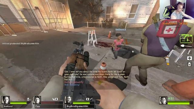 WallHack & Aimbot in Left 4 Dead 2 (A Typical Cheater) смотреть онлайн