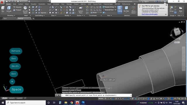 How to Make Crank Shaft in AutoCAD смотреть онлайн
