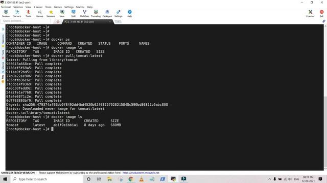 DevOps - Part 7 - Installation of tomcat on docker container in Ec2 instance ... Very Easy Steps