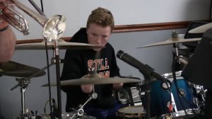 Alex Yash on drums with PCM