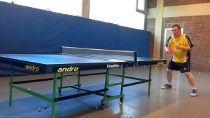 Тренировка 41.Накат слева из 8-го и 9-го по плоскому. 2015.04.19.