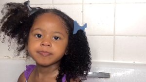 How I wash my daughters matted hair| basic wash day routine| toddlers hair care regime