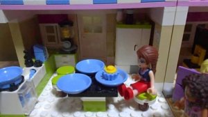 Лего Френдс (Lego Friends) мама Оливии готовит ужин (мультик).