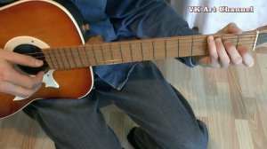 АХРА Аккорды ? КАРИЕ ГЛАЗА ♪ Разбор песни на гитаре ♫ ГИТАРНЫЙ БОЙ для начинающих