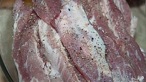 Жареные ребрышки на сковороде