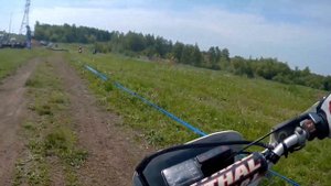 Honda CRM 250R mk2, эндуро стадион. Гонка "В щепки", Зарайск 27.05.2023