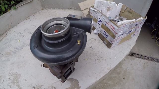 Турбина Holset HX52+OM606 500 л. сил.  Дизель Superturbo Mercedes W140 S300  OM606. Часть - 2.1