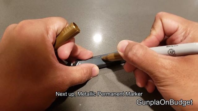 Metallic Paint Marker vs Metallic Permanent Marker смотреть онлайн