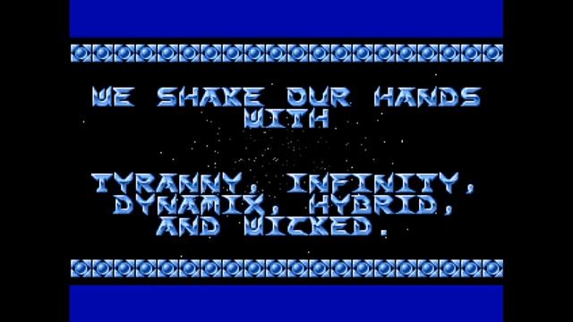 Eclipse - Solitaire Deluxe Cracktro | MS-Dos 16k Cracktro смотреть онлайн