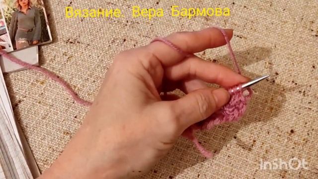 СВЯЖЕМ!! Самые простые #узоры ??#вязаниеспицами #узор 