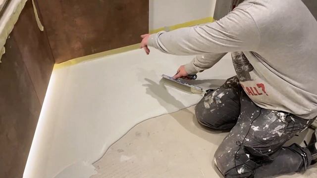 ВНИМАНИЕ! Микроцемент! Пошаговый мастер класс по нанесению материала на полы! Тонкости и советы! смотреть онлайн