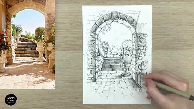 Бесплатный урок. Летний сад. Акварельный скетчинг смотреть онлайн