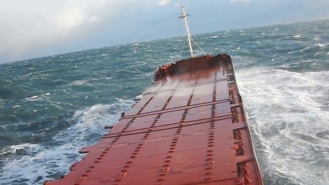Шторм.Северное море.