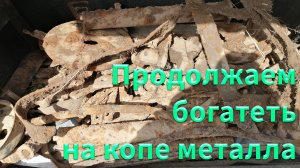 Продолжаем зарабатывать деньги на копе металла. Это невероятно!