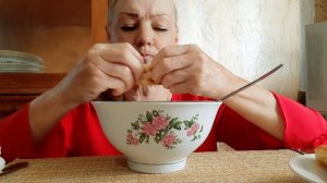 #Татьяна казачка Мукбанг #mukbang #eating #еда #щи