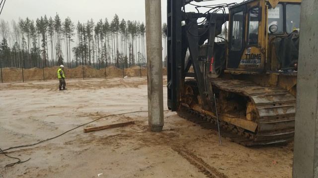 Испытание грунтов сваями