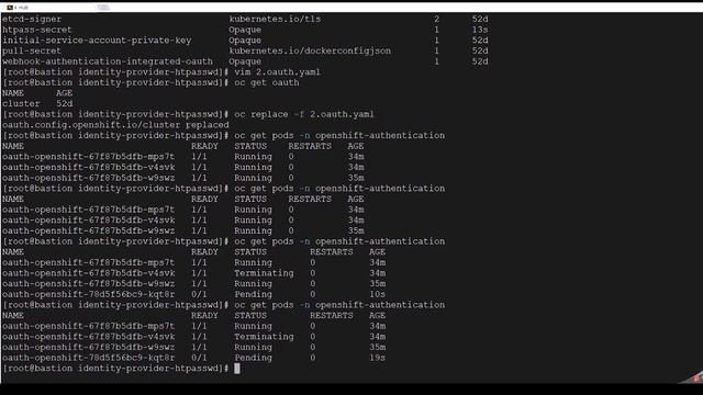 1 Openshift - Create Users using htpasswd identity provider смотреть онлайн