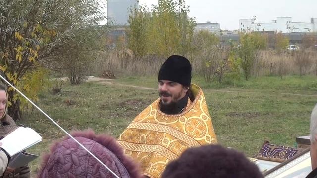 Проповедь о.Василия перед молебном на Покров смотреть онлайн