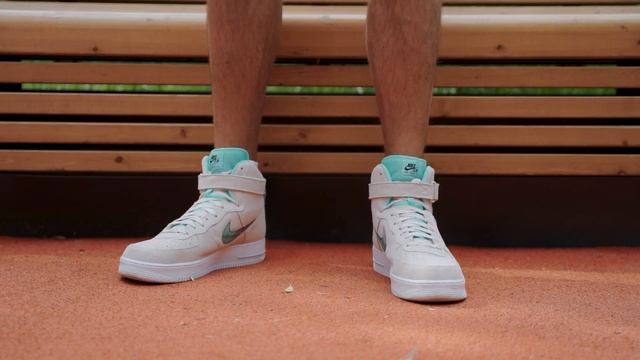 Обзор на Nike Air Force ID / Расцветка Тифани? смотреть онлайн