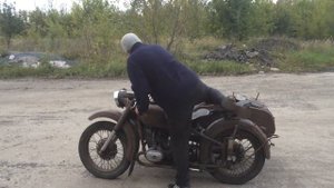 Урал  м 62 с коляской тестируем !