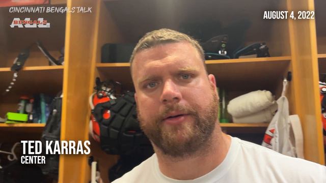 Ted Karras on Bengals O-Line, Joe Burrow, Ja'Marr Chase and More | NFL Training Camp смотреть онлайн