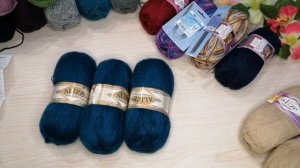 Распаковка посылки. Покупка пряжи. Очень много пряжи. Интернет магазин Вязаный.рф