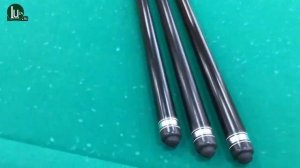 Кии 3-х составные Тюльпан, Бэтмен и Шахматы из Черного граба, граба - Luza.ru