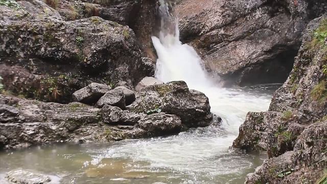 one hour of relaxing music with a beautiful waterfall to relax with. смотреть онлайн