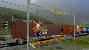 swedish rail crossing in the Rail Simulator