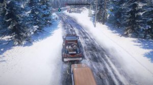 SnowRunner/Аляска(США)/Карта-Залив Педро/Состязание-Погодные Условия(ЗОЛОТО)🔥