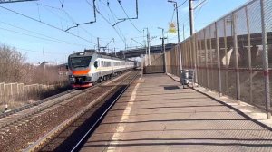 Эп2д 0051 сообщением Новоиерусалимская-Чехов прибывает на платформу Кутузовская!