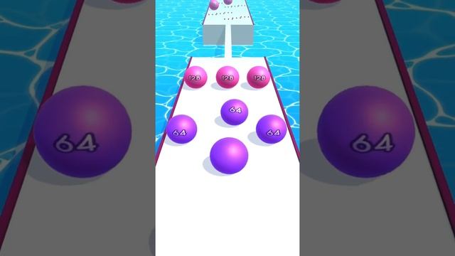 Faster Run 2048 - Ball game 3D ! All Levels Gameplay Part 21 android,ios