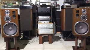Waiting YAMAHA NS-690 III.NakamichiRIGA.Душевно извлекают звук Yamaha ns 690iii & Yamaha ca 2000