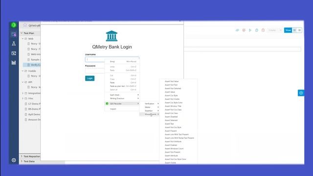 Create and Record Test Cases with QMetry Automation Studio