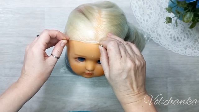 Переделка большой советской куклы. Кукла СССР. Remake of a large Soviet doll.  USSR doll, ooak.