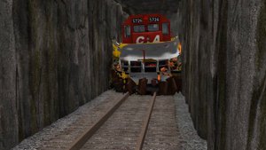 Trains vs Cars – BeamNG.Drive
