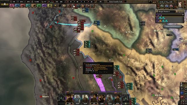 The Brotherhood is No Match! - Hearts of Iron 4 Old World Blues: Desert Rangers (Nevada Pact) #5 смотреть онлайн